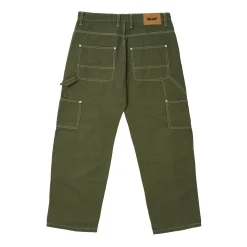 Online 10 OZ DOUBLE KNEE PANT THE DEEP GREEN Bottoms