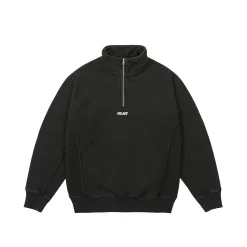 Best 1/4 ZIP WASH OUT FUNNEL BLACK Sweatshirts