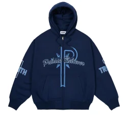 New BELIEVER ZIP HOOD NAVY Hoods
