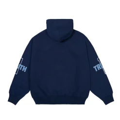 New BELIEVER ZIP HOOD NAVY Hoods