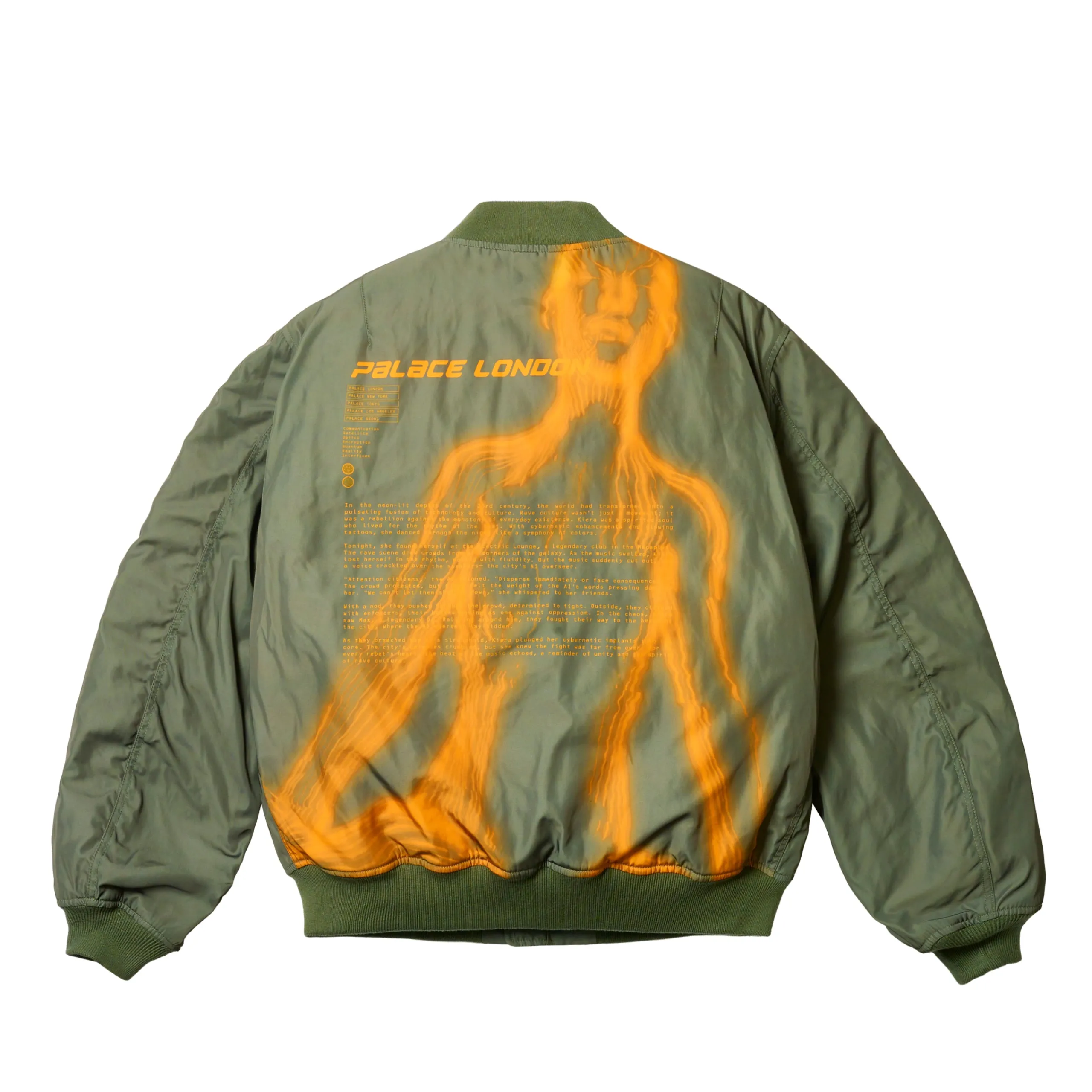 Outlet CHAKRA RAVE JACKET THE DEEP GREEN Jackets