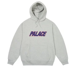 Best DUO LOGO HOOD GREY MARL Hoods