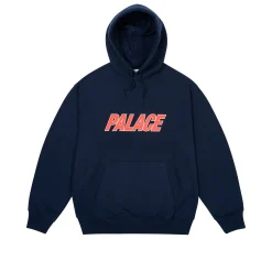 Hot DUO LOGO HOOD NAVY Hoods
