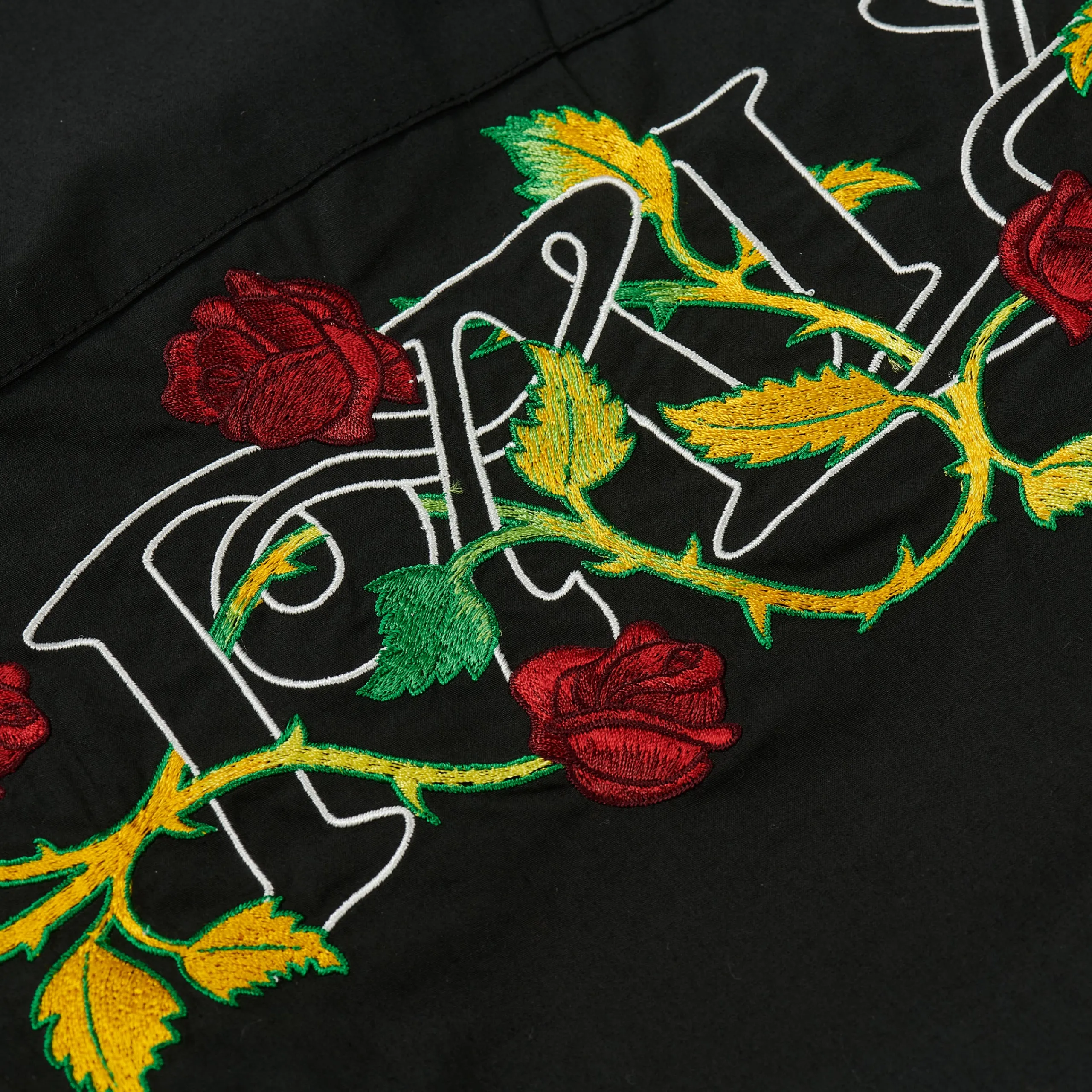New ENGLISH ROSE SHIRT BLACK Shirting