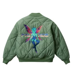 New FAIRY BOMBER JACKET OLIVE Jackets