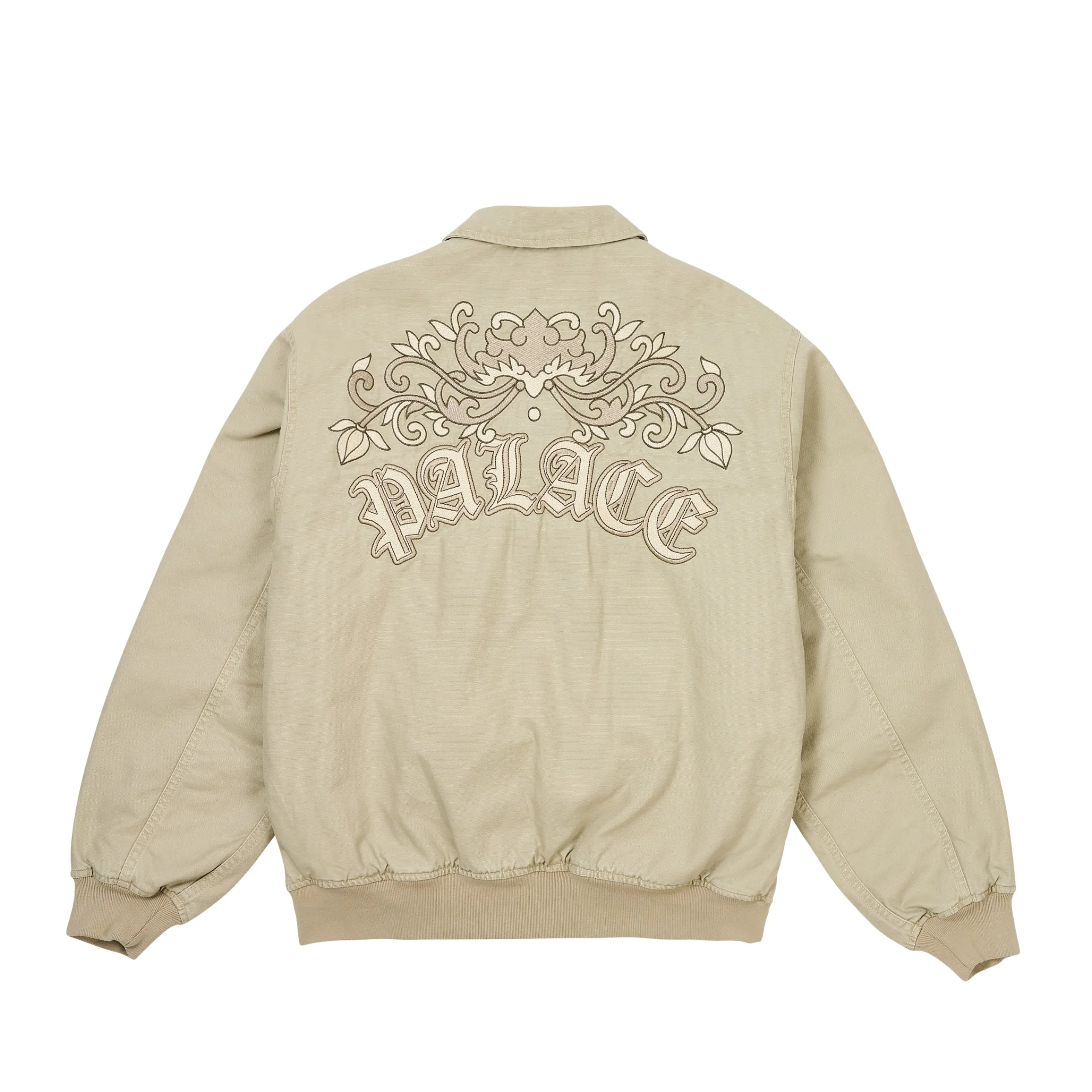 Best FLORAL CANVAS BOMBER JACKET STONEY GREY Jackets