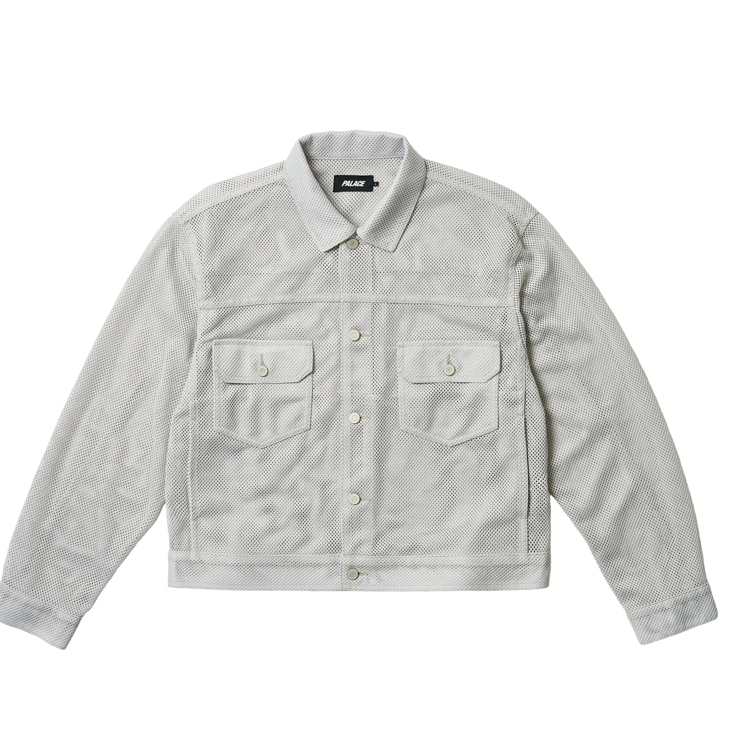 Best MESH TRUCKER JACKET CONCRETE GREY Jackets
