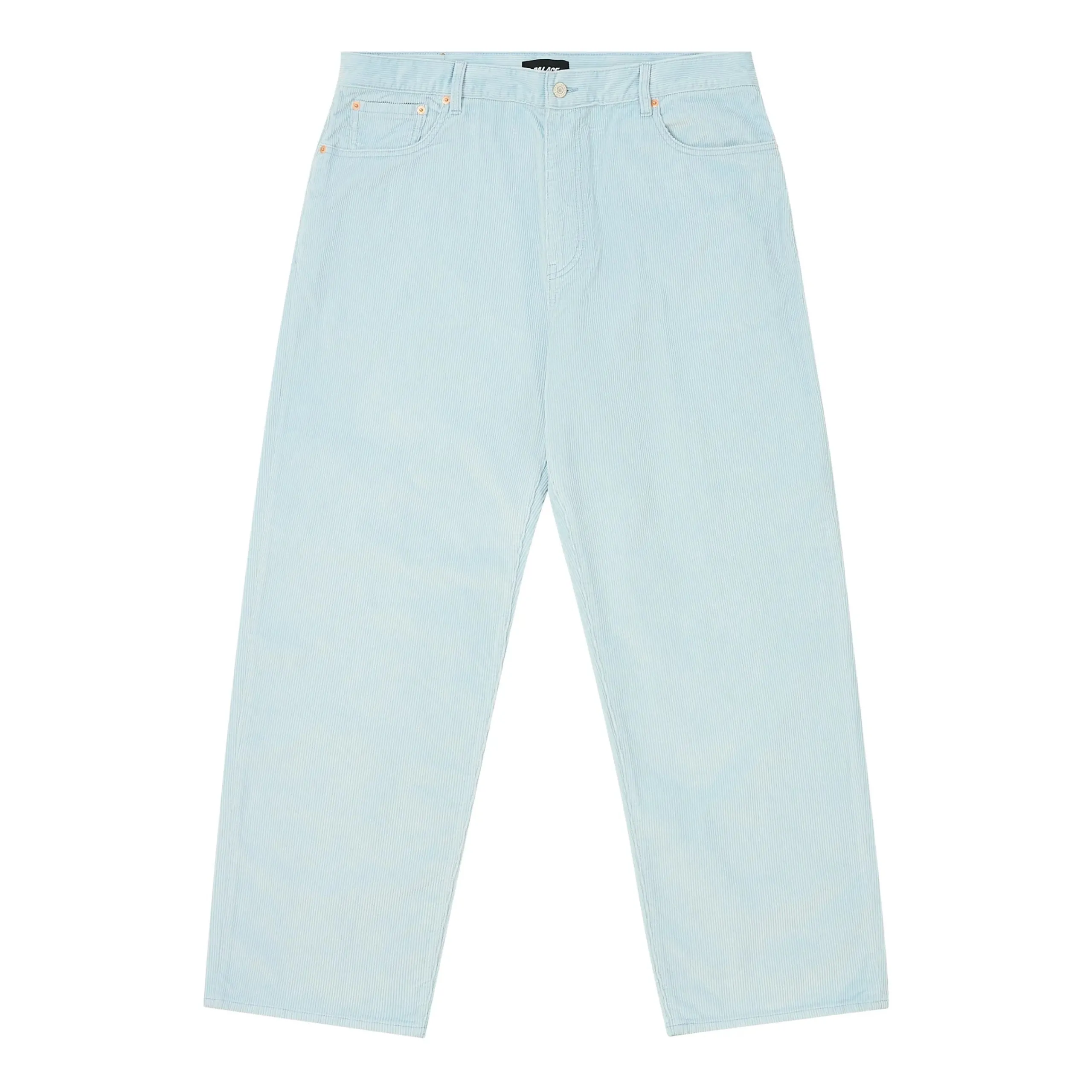 Best P90 BAGGY CORD TROUSER FAINT BLUE Bottoms