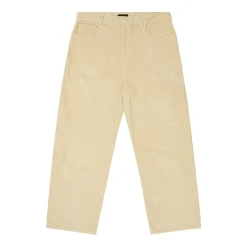 Discount P90 BAGGY CORD TROUSER STONE Bottoms