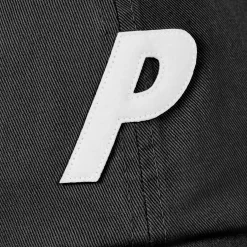 Sale P 6-PANEL BLACK Hats