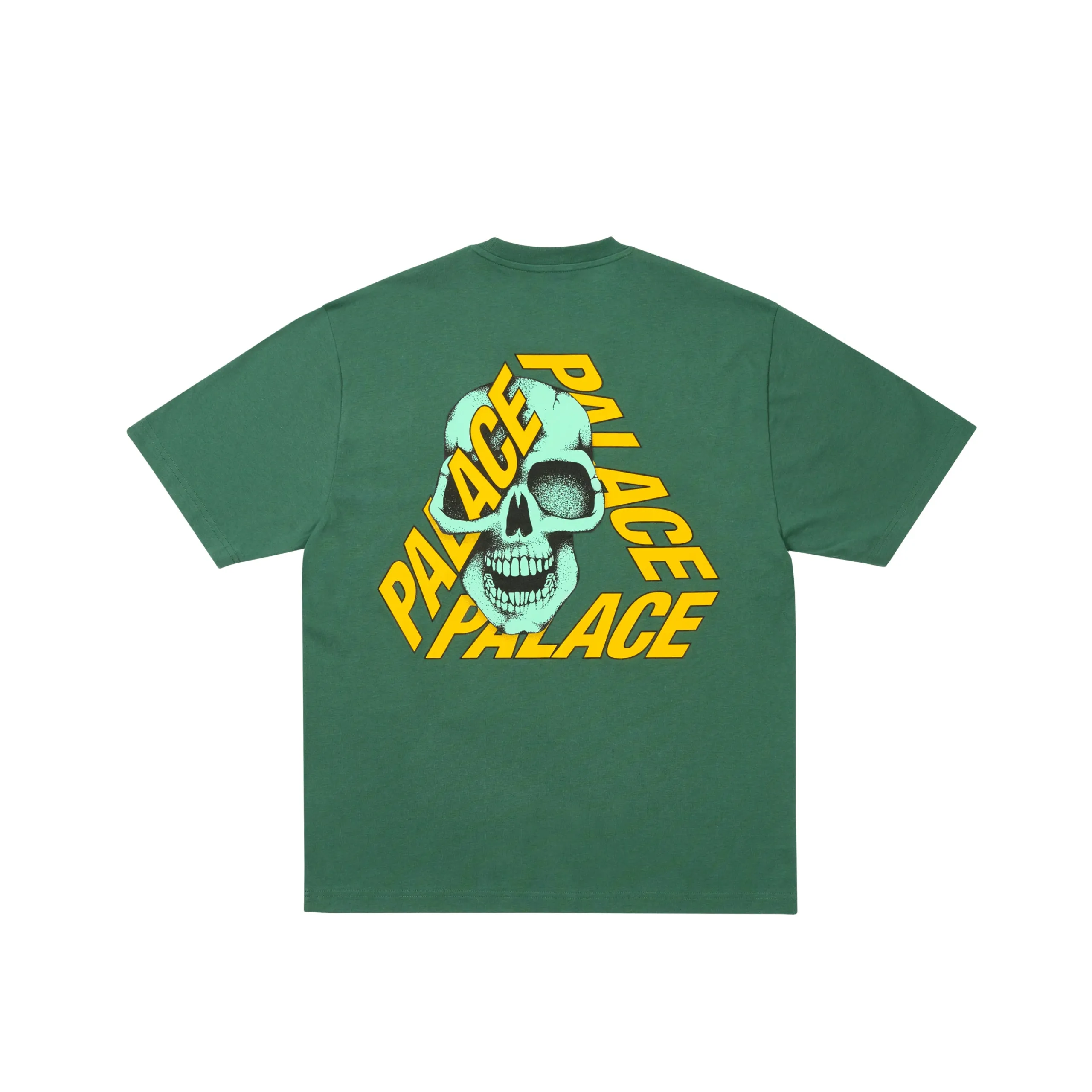 New P3 SKULL T-SHIRT RACEY GREEN T-Shirts