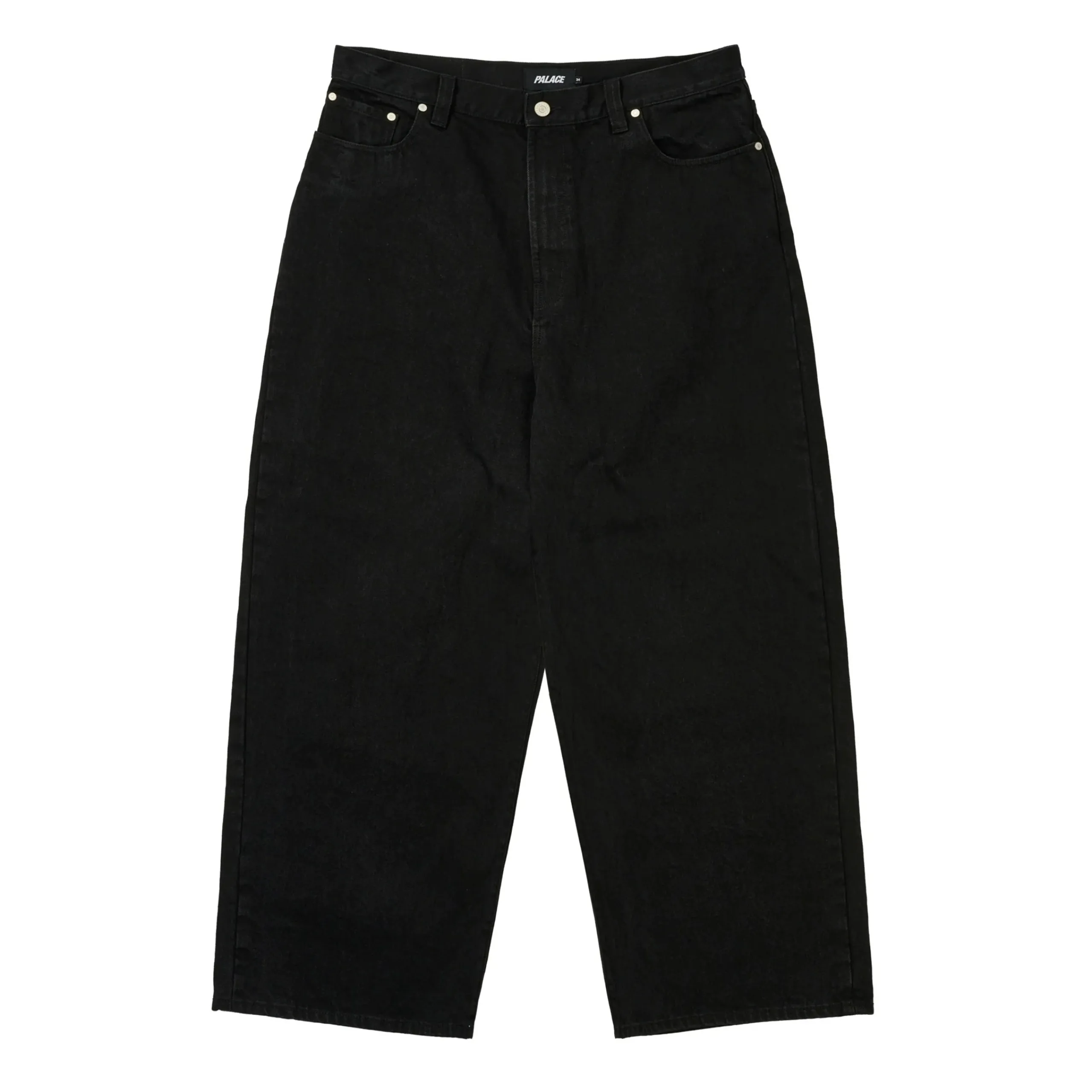 New P100 SUPER BAGGY JEAN BLACK Bottoms