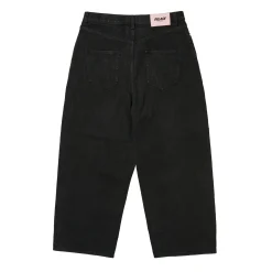 New P100 SUPER BAGGY JEAN BLACK Bottoms