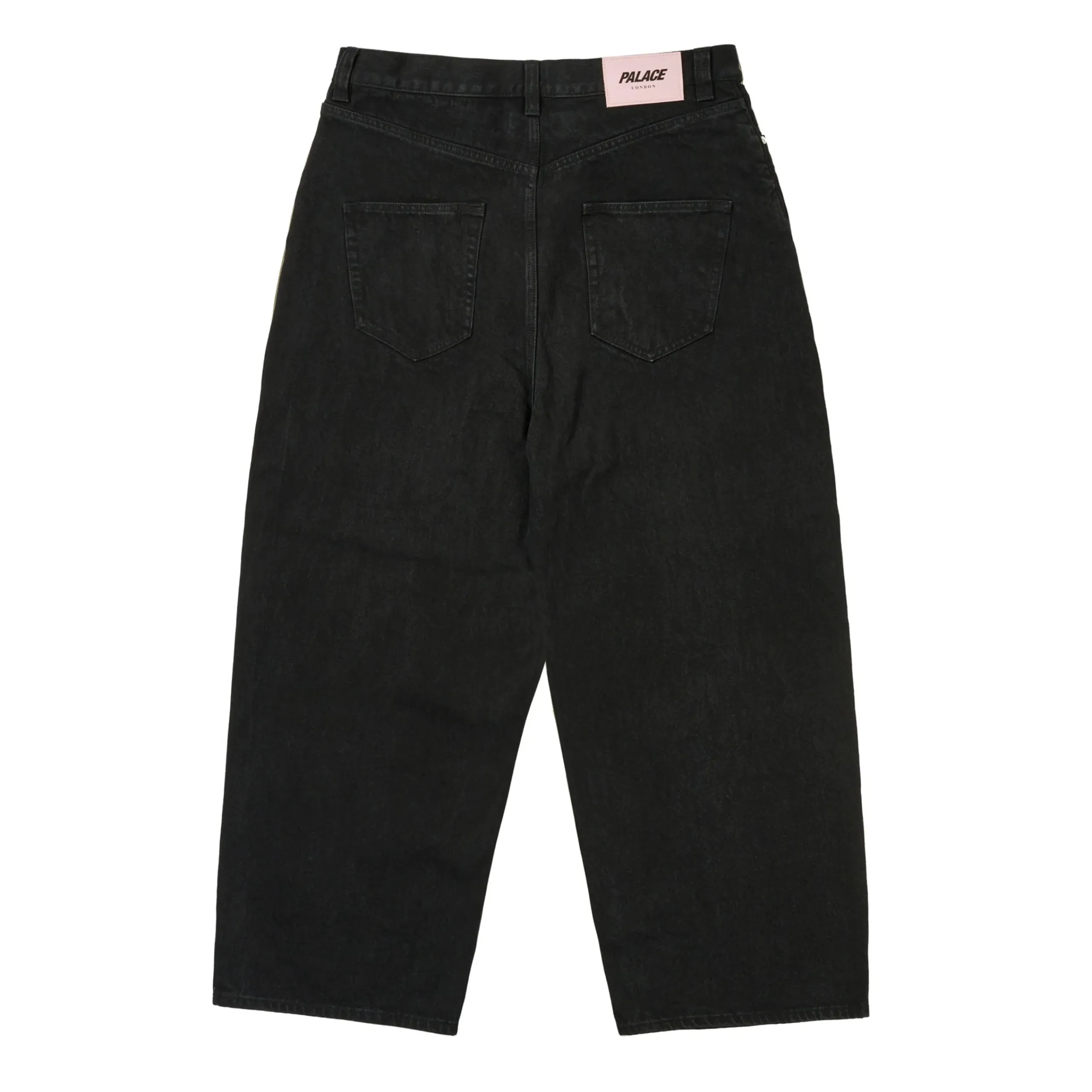 New P100 SUPER BAGGY JEAN BLACK Bottoms