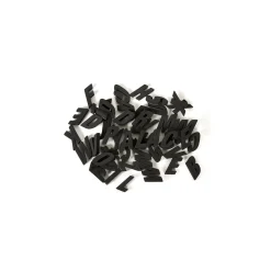 Clearance PALACE ALPHABET FRIDGE MAGNETS BLACK Accessories