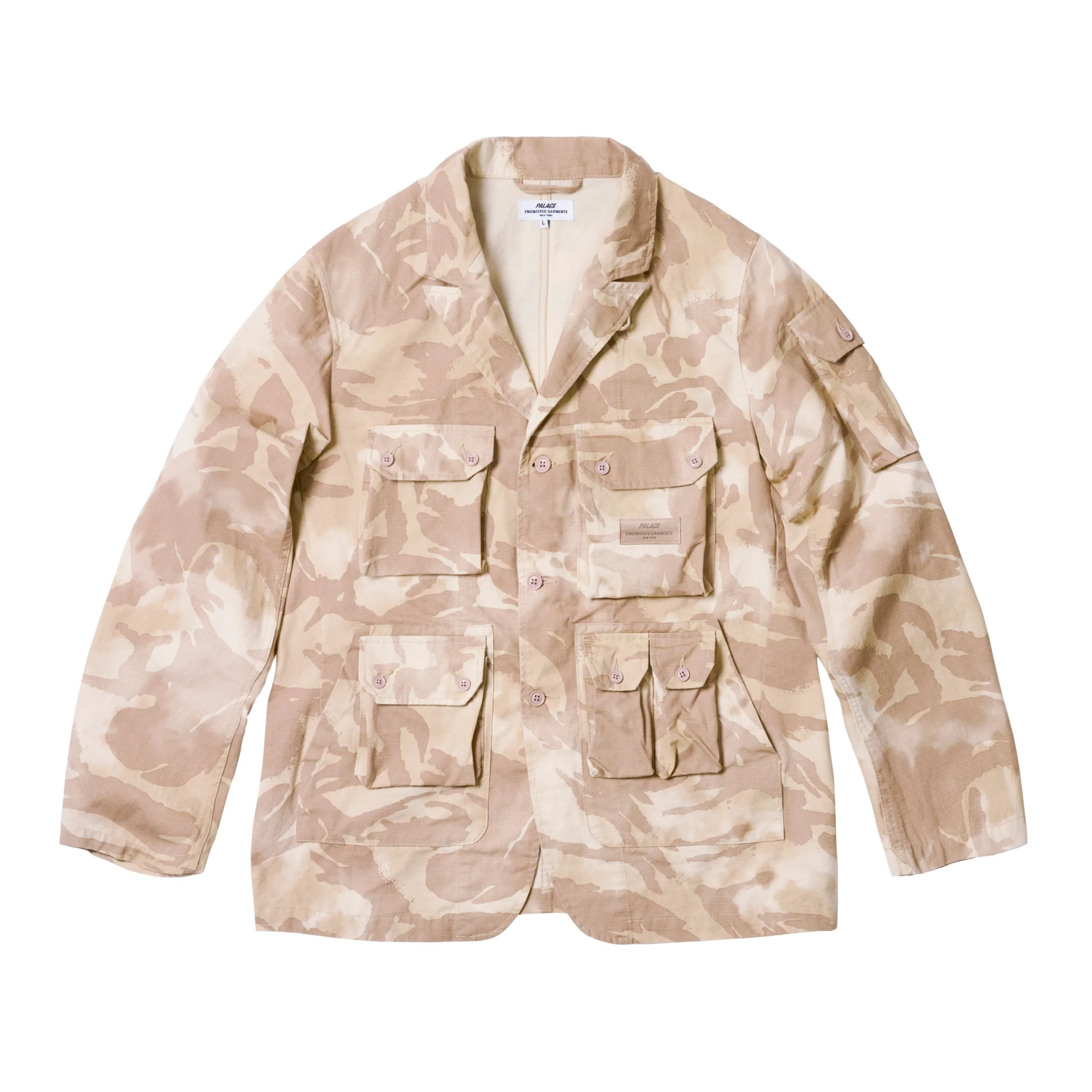 Outlet PALACE BEDFORD EXPLORER JACKET RIPSTOP PRINTED Jackets