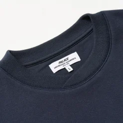 Outlet PALACE CREW NAVY Sweatshirts