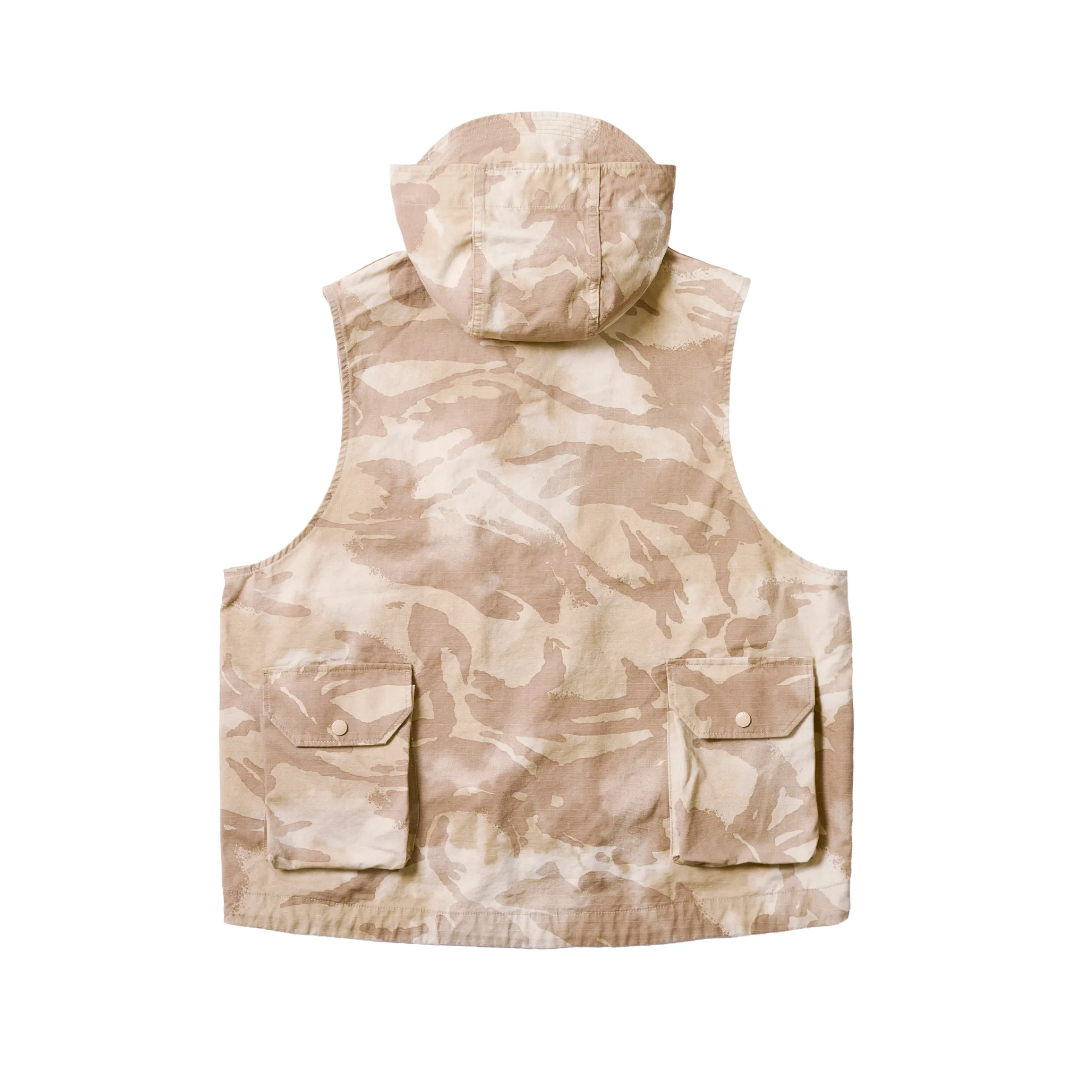 Fashion PALACE HOODED VEST RIPSTOP PRINTED Jackets