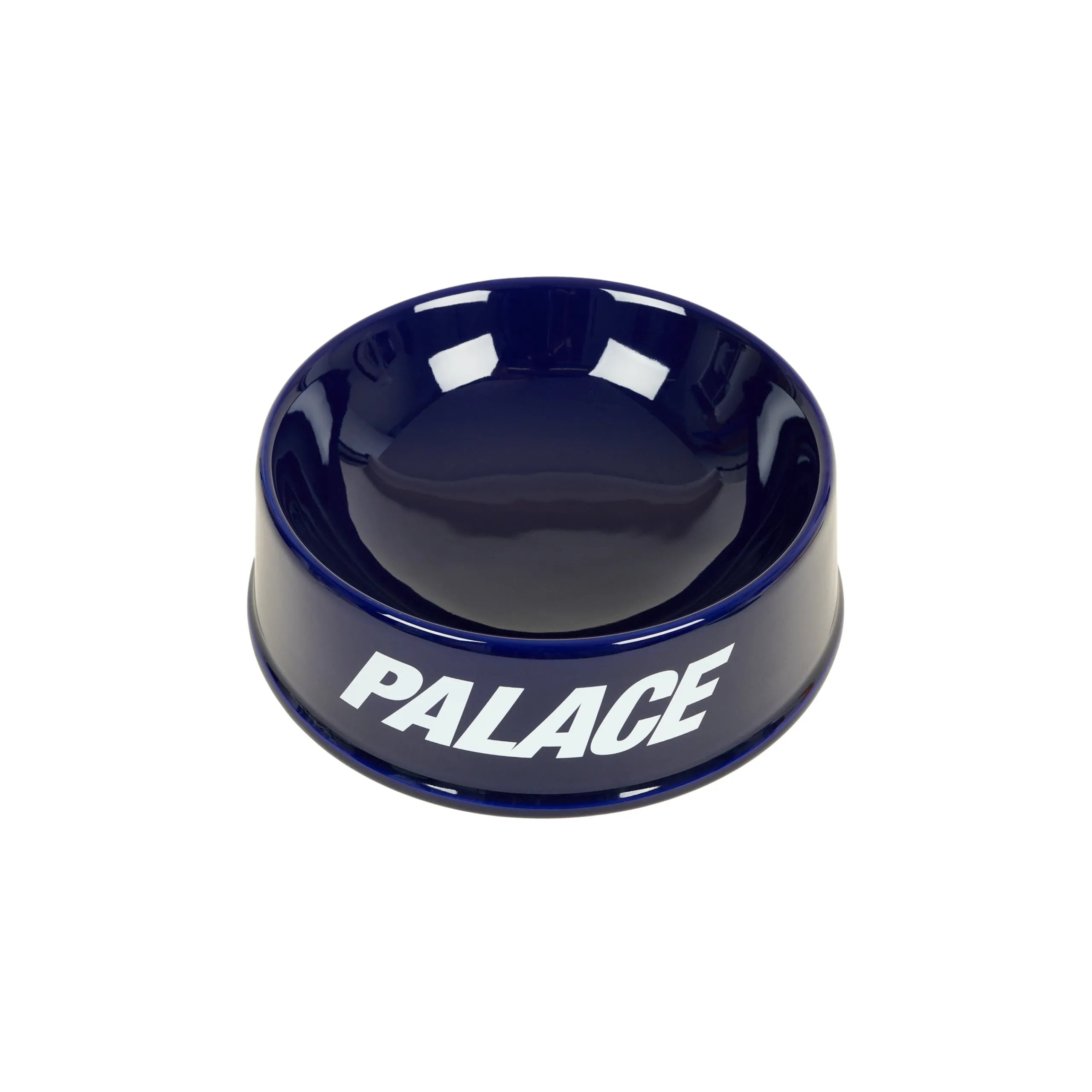 Hot PALACE FONT CERAMIC DOG BOWL BLUE Accessories