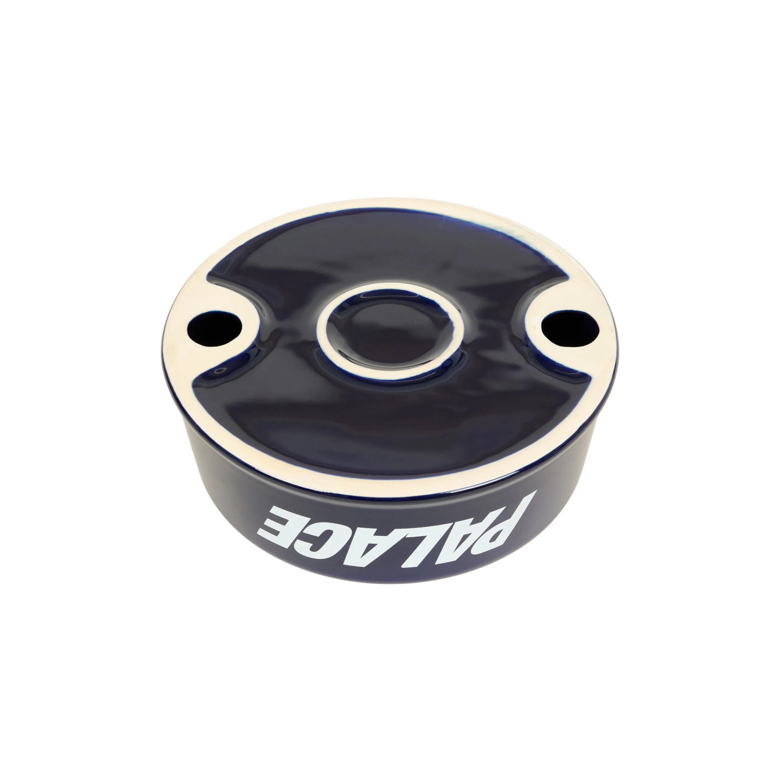 Hot PALACE FONT CERAMIC DOG BOWL BLUE Accessories