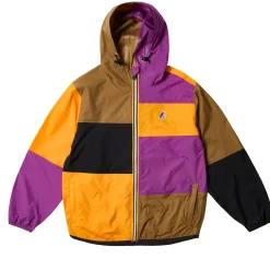 Online PALACE LE VRAI 4.0 CLAUDE PACKABLE JACKET MULTI / PURPLE / ORANGE Jackets