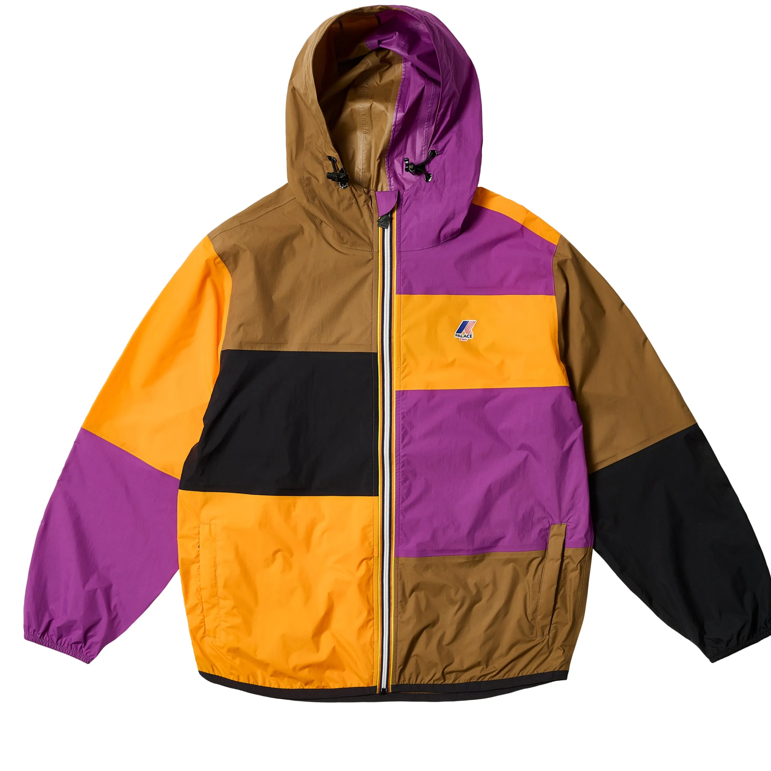 Online PALACE LE VRAI 4.0 CLAUDE PACKABLE JACKET MULTI / PURPLE / ORANGE Jackets
