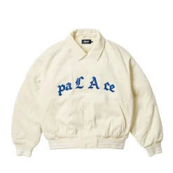 Clearance PALACE LOVE VARSITY JACKET SOFT WHITE Jackets