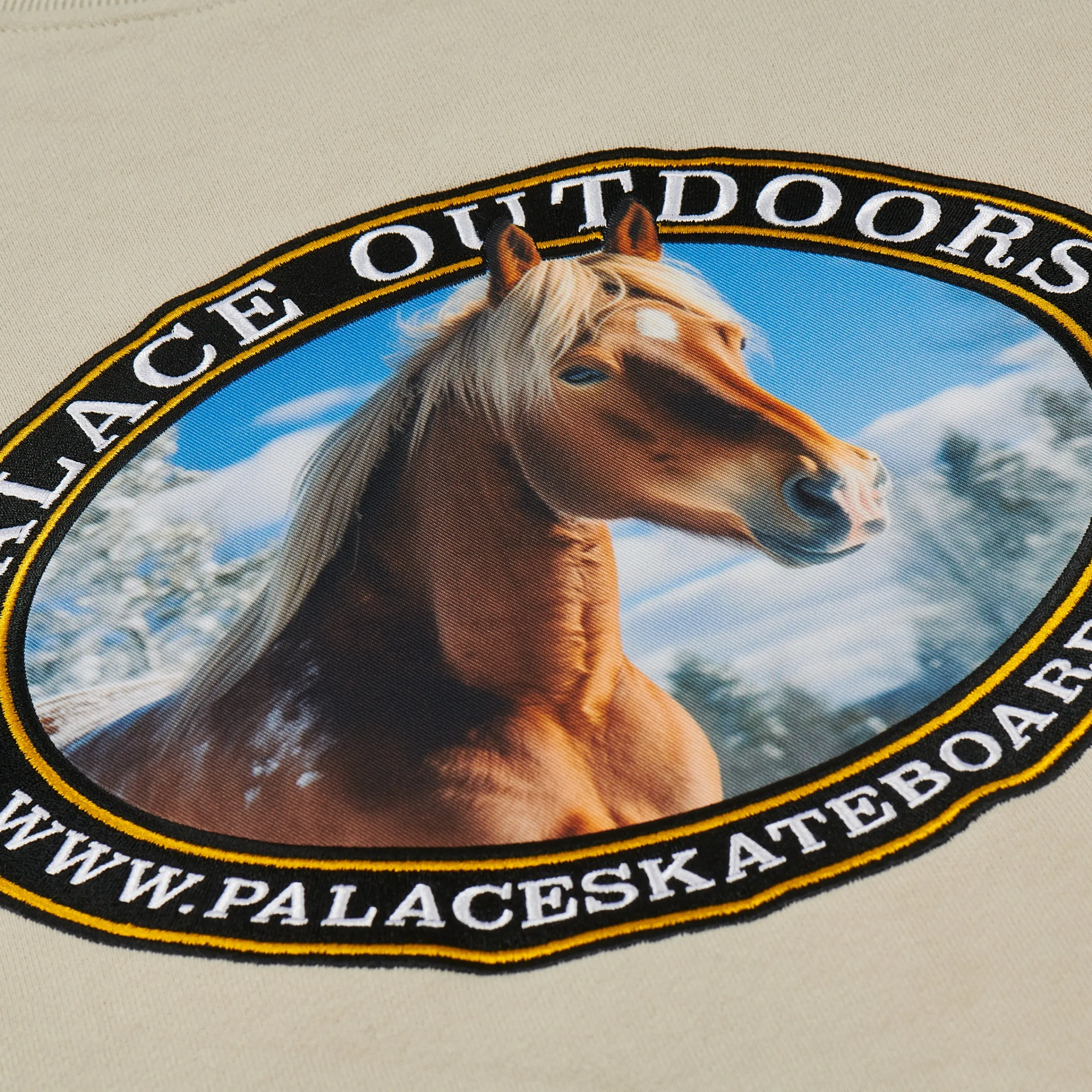 Online PALACE OUTDOORS CREW STONEY GREY Sweatshirts