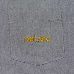 Discount PALACE OXFORD SHIRT BLACK Shirting