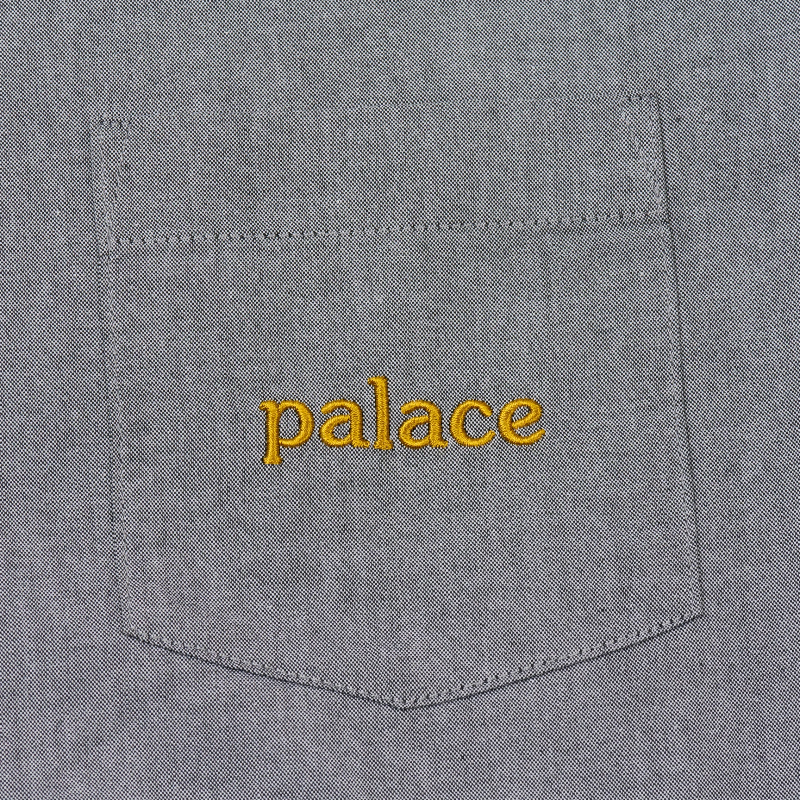 Discount PALACE OXFORD SHIRT BLACK Shirting