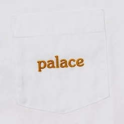 Discount PALACE OXFORD SHIRT SOFT WHITE Shirting