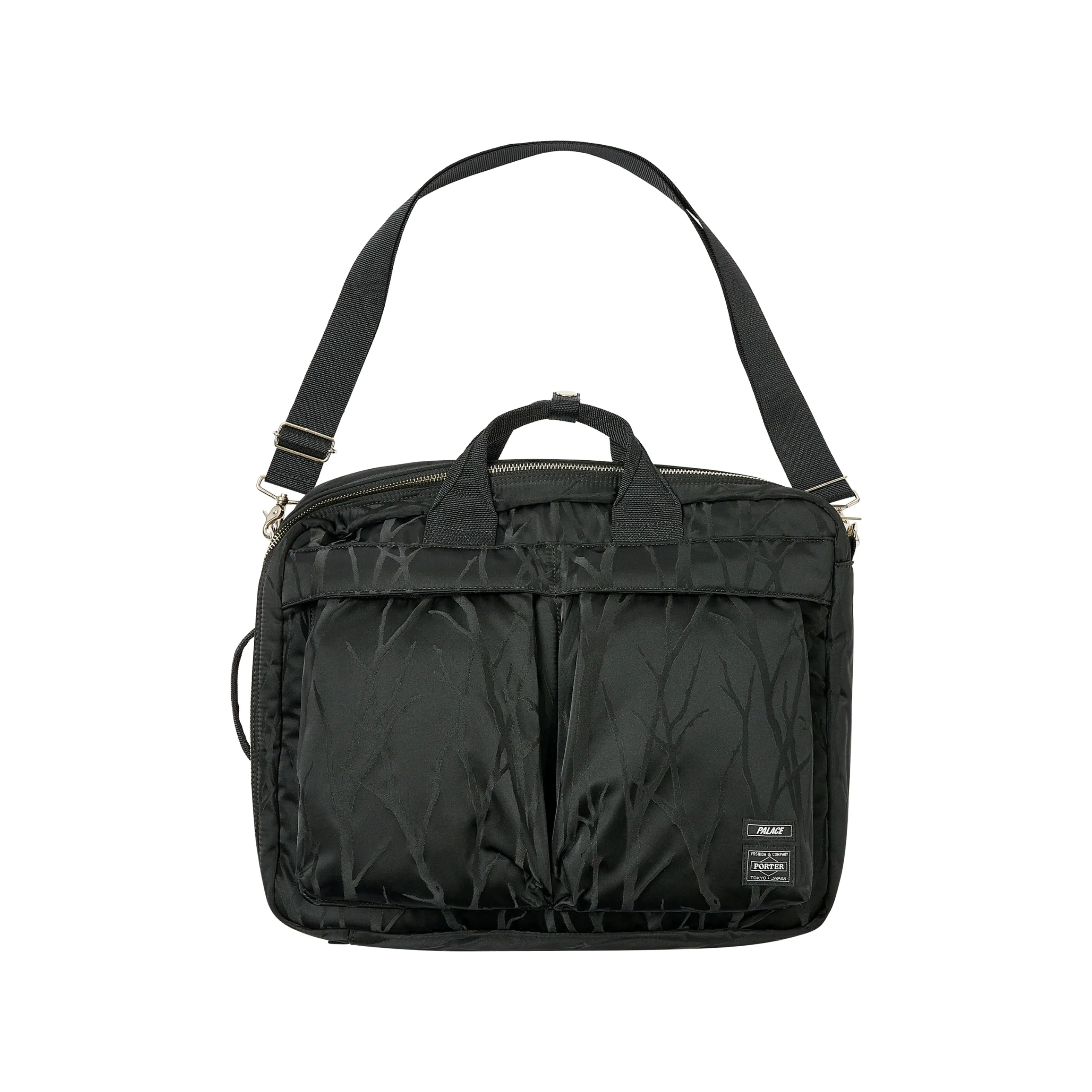 New PALACE PORTER 3 WAY BRIEFCASE BLACK / JACQUARD Bags