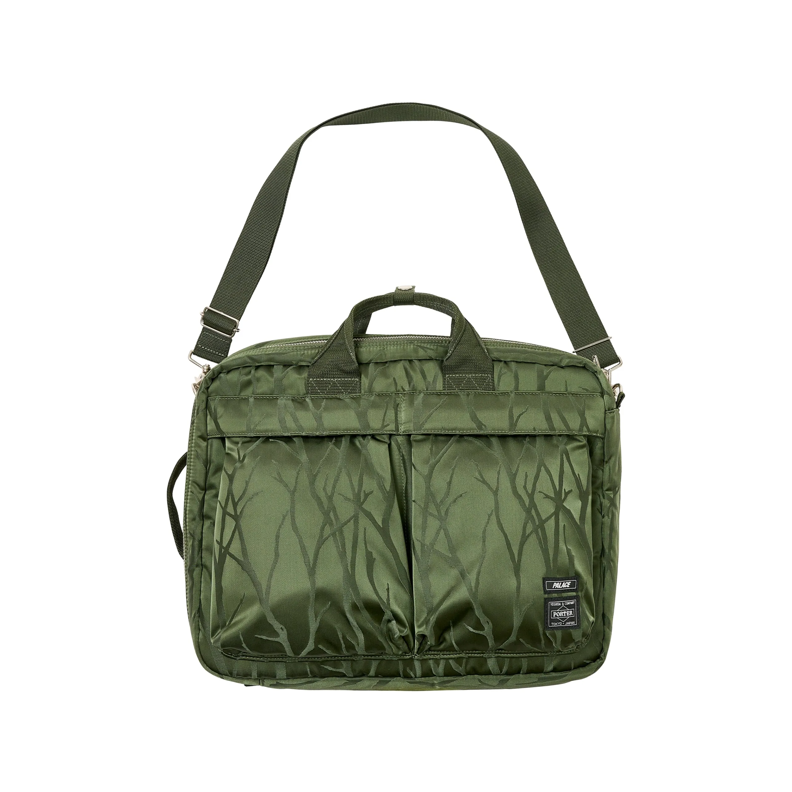 Fashion PALACE PORTER 3 WAY BRIEFCASE OLIVE / JACQUARD Bags