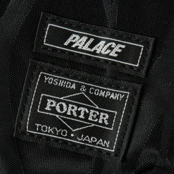 Outlet PALACE PORTER VERTICAL SHOULDER BAG BLACK / JACQUARD Bags