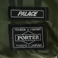 Outlet PALACE PORTER WAIST BAG OLIVE / JACQUARD Bags