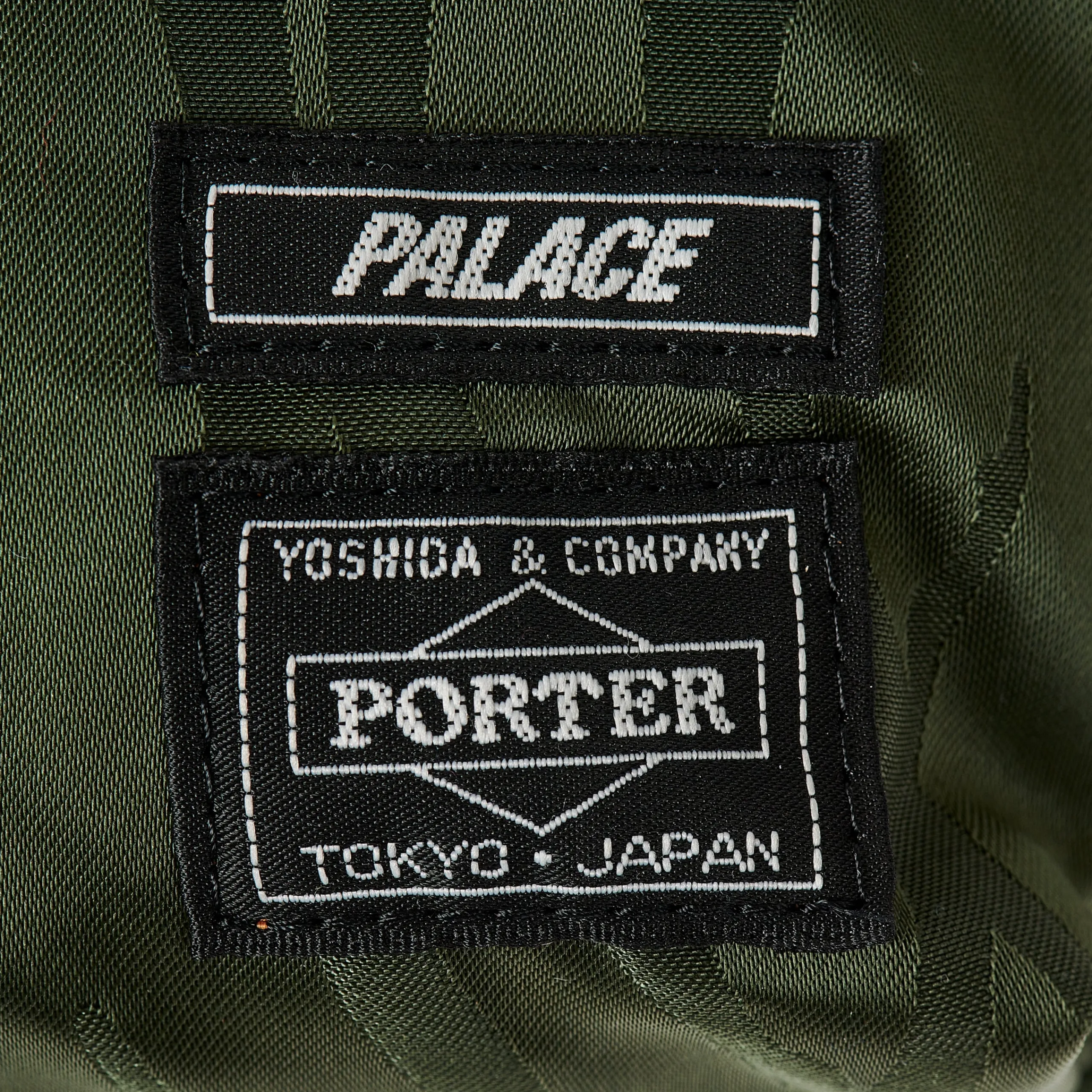 Outlet PALACE PORTER WAIST BAG OLIVE / JACQUARD Bags