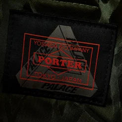 Outlet PALACE PORTER WAIST BAG OLIVE / JACQUARD Bags