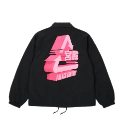 Hot PALACE TRI COACH JACKET BLACK Jackets