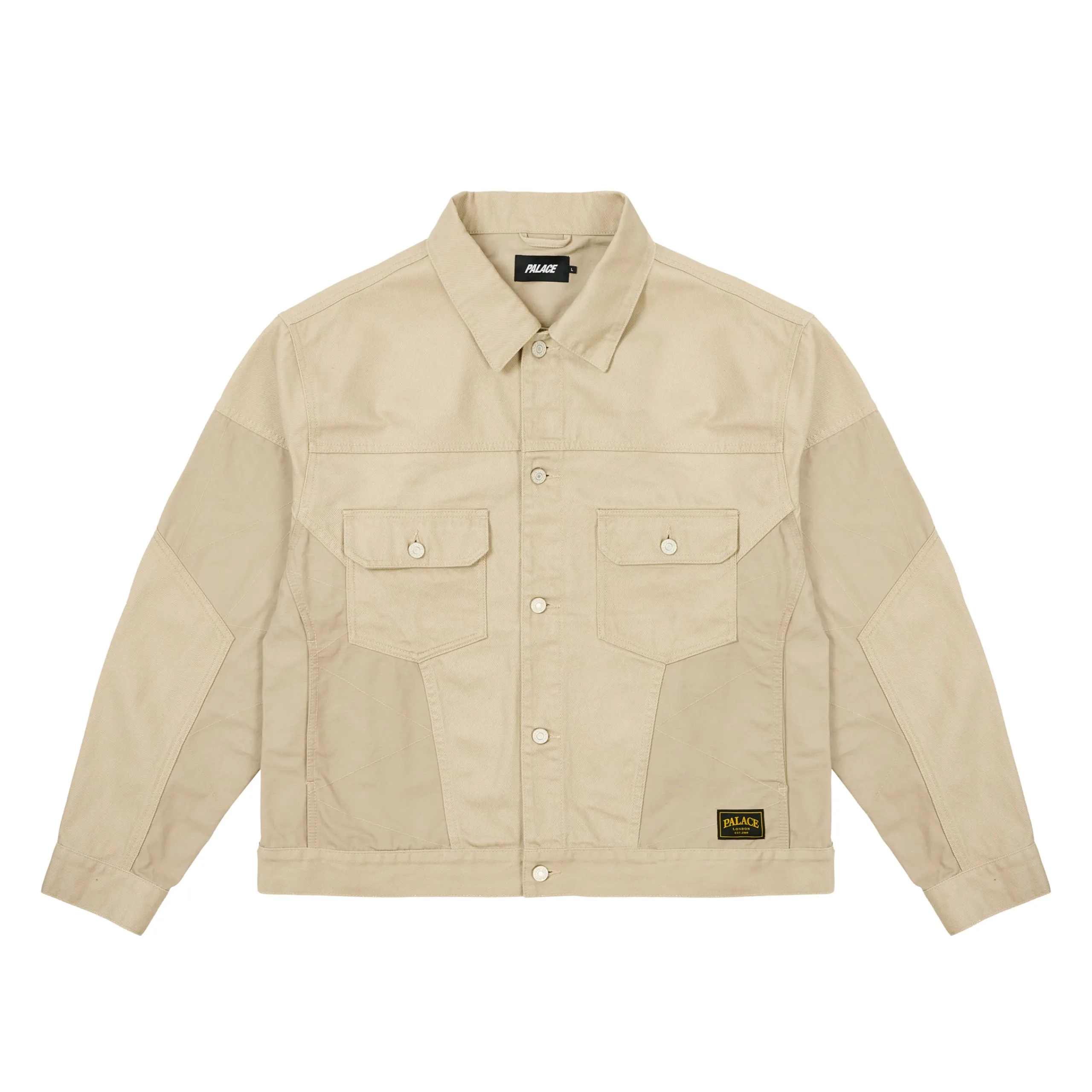 Outlet PANEL DENIM JACKET STONEY GREY Jackets