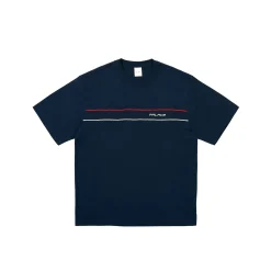 Hot PIPED PANEL T-SHIRT NAVY Tops