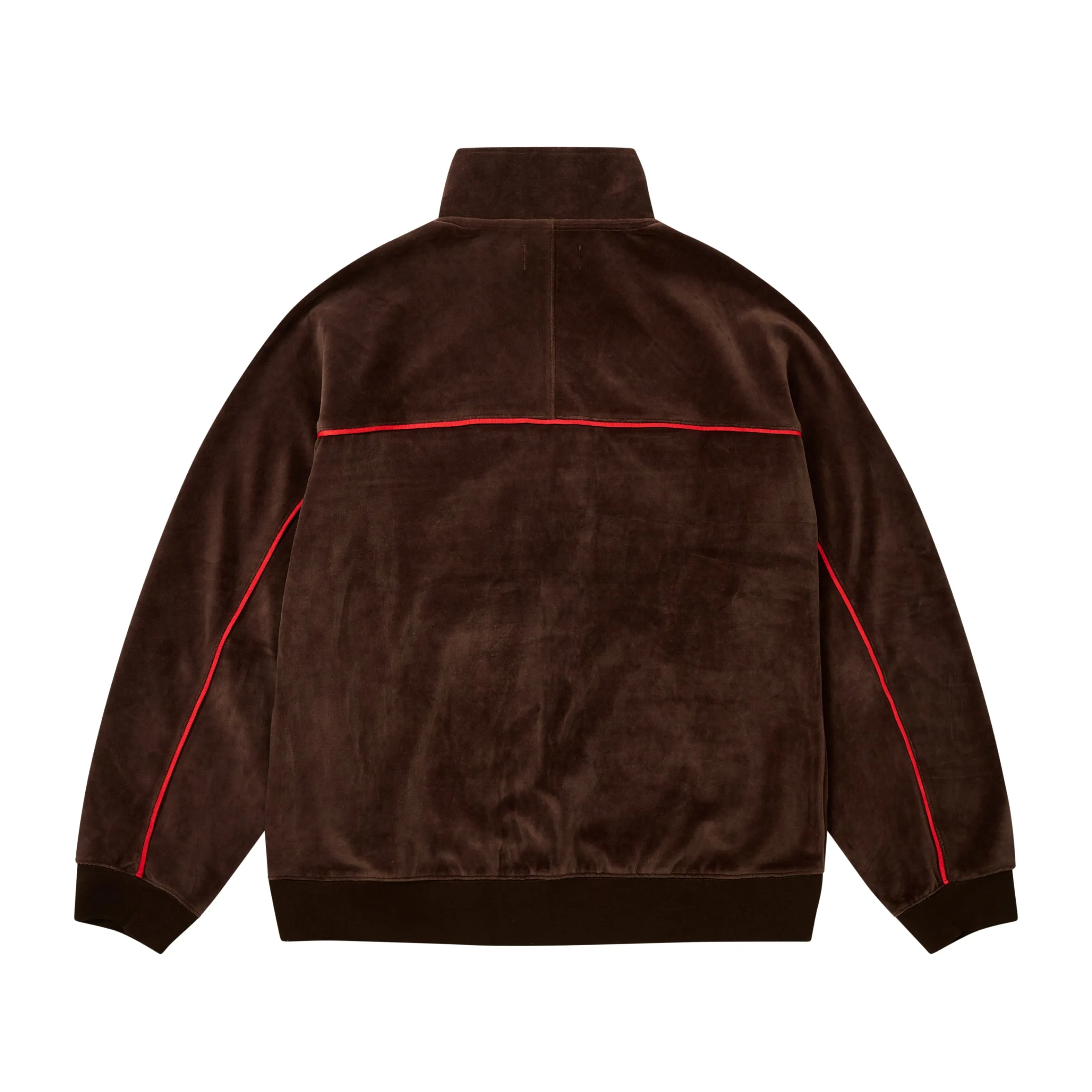 Sale PIPED VELOUR FUNNEL FOX Jackets|Tracksuits