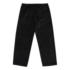 Online PIPED VELOUR JOGGER BLACK Bottoms|Tracksuits