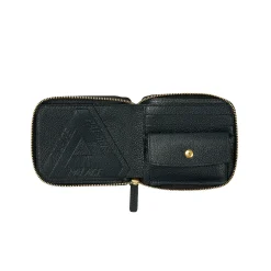 Fashion P-LUX ZIP WALLET BLACK WATCH Bags