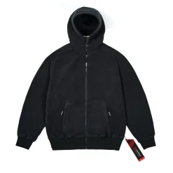 Clearance POLARTEC LAZER ZIP HOOD BLACK Hoods