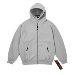 Fashion POLARTEC LAZER ZIP HOOD CONCRETE GREY Hoods