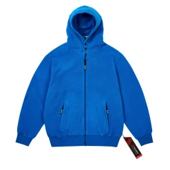 New POLARTEC LAZER ZIP HOOD PALATIAL BLUE Hoods