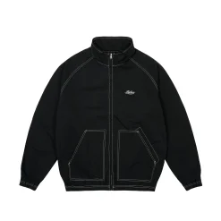 Fashion RINSED JACKET BLACK Jackets|Tracksuits