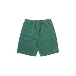 Discount RINSED SHORT GREEN Shorts|Tracksuits