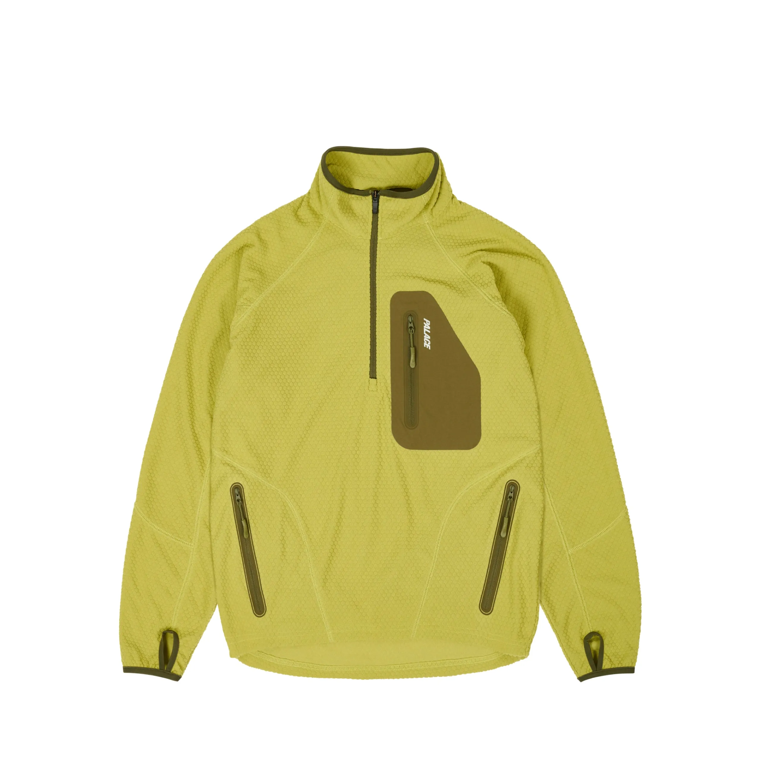Outlet RUN IT 1/2 ZIP THERMAL TRACK JACKET THE DEEP GREEN Jackets