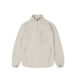 Clearance RUN IT 1/2 ZIP THERMAL TRACK JACKET CONCRETE GREY Jackets